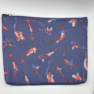 Ted Baker Navy Koi Fish Bag